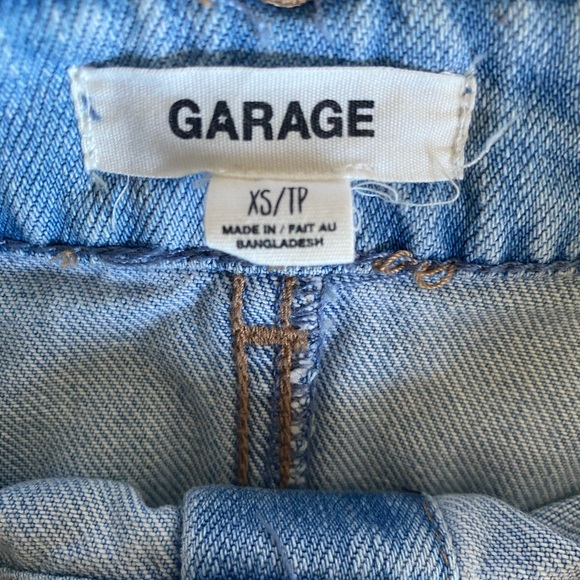 Garage button up jean skirt - Picture 4 of 4